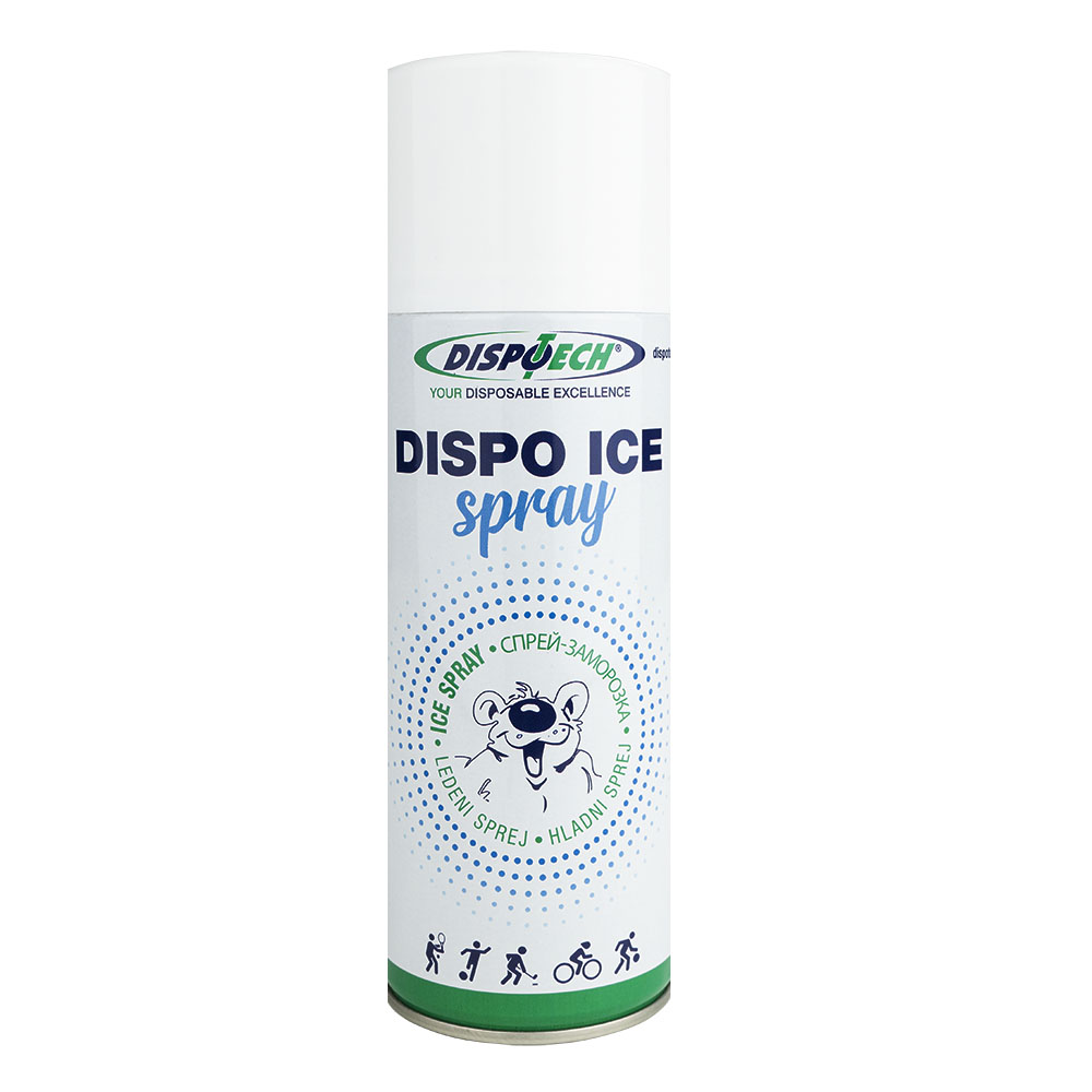 Спрей-заморозка Dispo Ice Spray, охлаждающий и обезболивающий, SP400DISPORU24, 400 мл 1000_1000