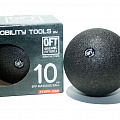 Шар массажный Original Fit.Tools одинарный 10 см FT-EPP-10SB черный 120_120