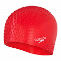 Шапочка для плавания Speedo Bubble Cap, 8-139546446, красный 120_120